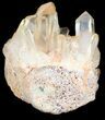 Tangerine Quartz Crystal Cluster - Madagascar #36205-3